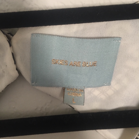 Skies are Blue black/white dress - Picture 4 of 4